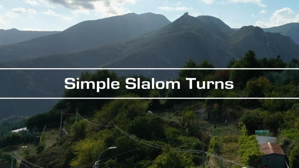 Simple Slalom Turns