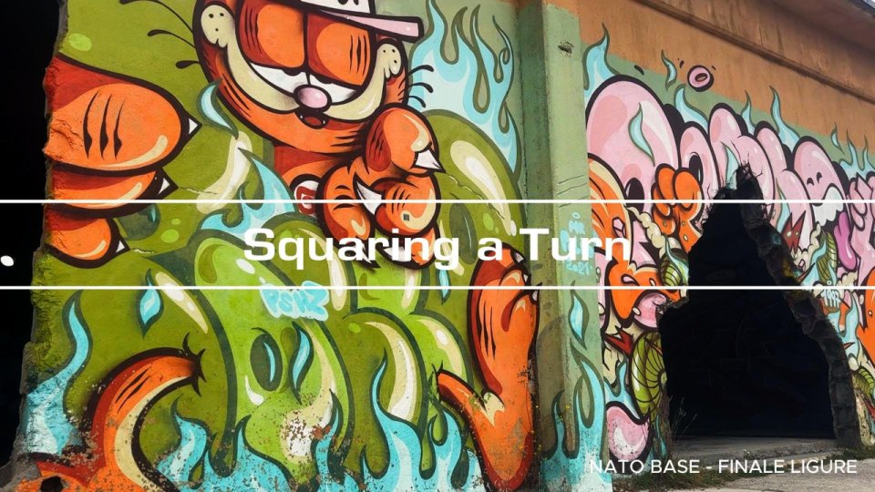 Squaring a Turn - Supported Corners - Shralping